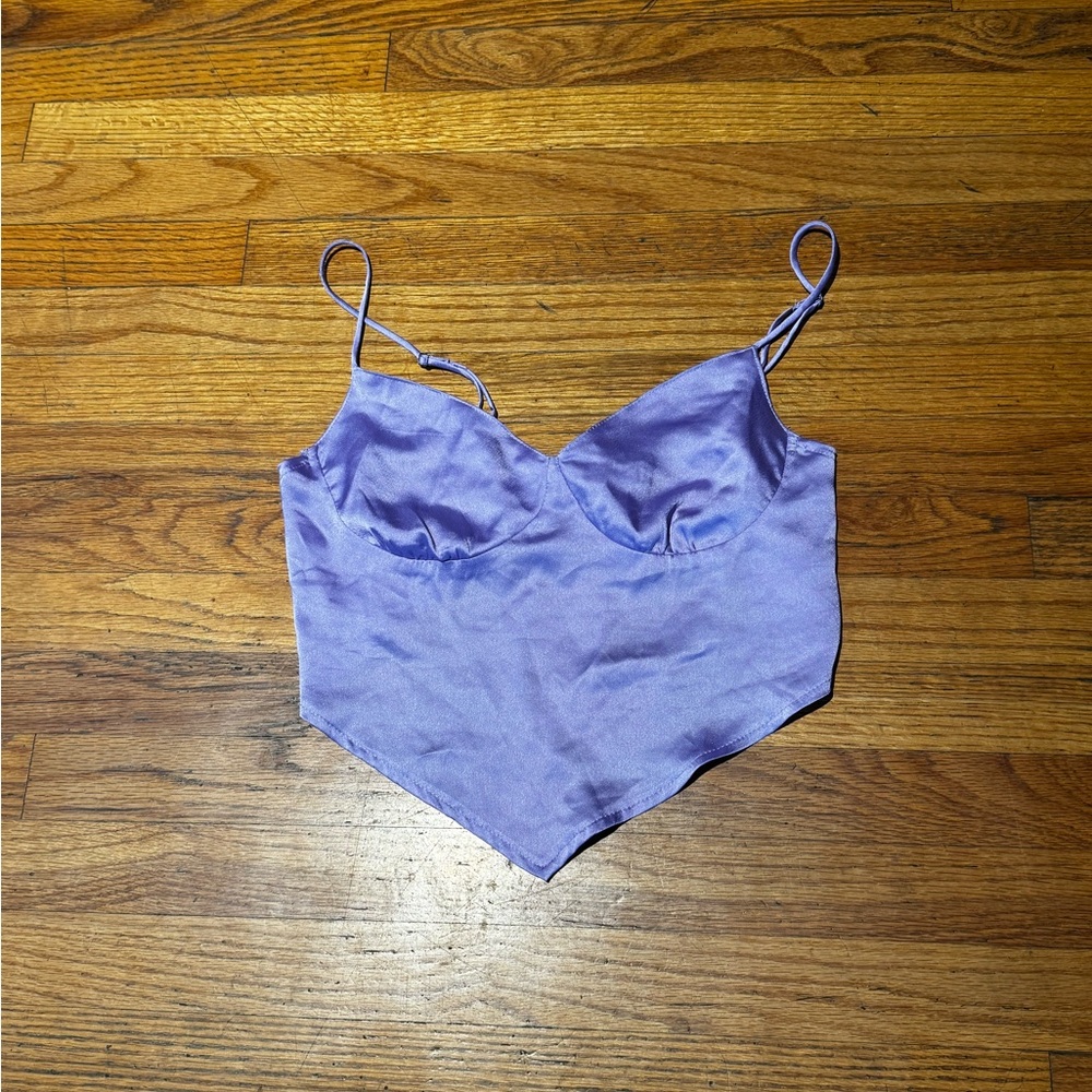 Lavender top from Urban Outfitters